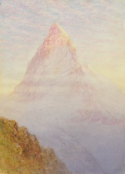 The Matterhorn by William Gersham Collingwood